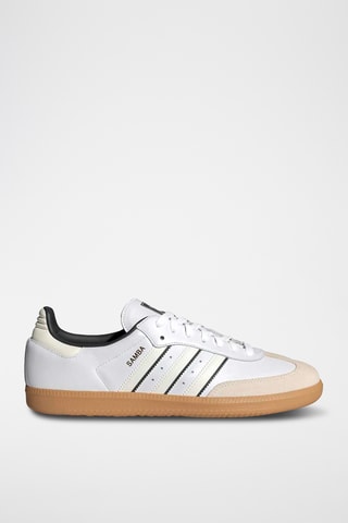 Baskets en cuir Samba - Blanc