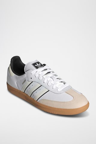 Baskets en cuir Samba - Blanc