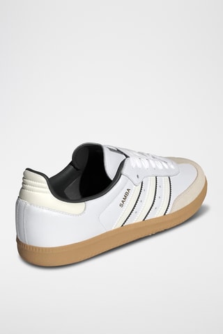 Baskets en cuir Samba - Blanc
