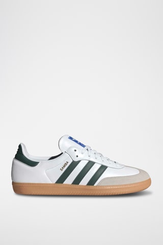 Baskets en cuir Samba - Blanc
