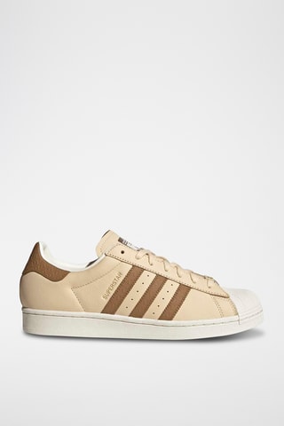 Baskets en cuir Superstar - Beige