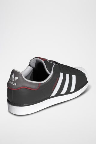 Baskets en cuir Superstar - Noir