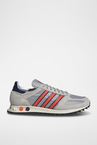 Baskets en nubuck La Trainer - Argenté