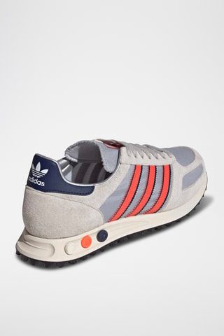 Baskets en nubuck La Trainer - Argenté