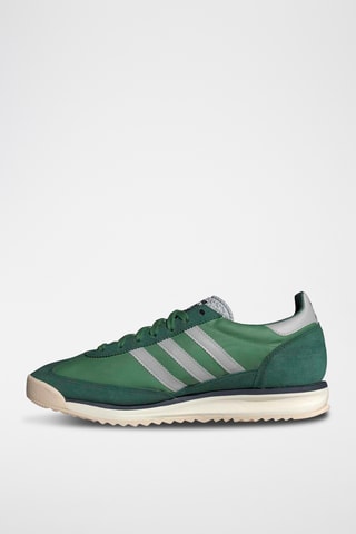 Baskets en nubuck SL72 - Vert foncé