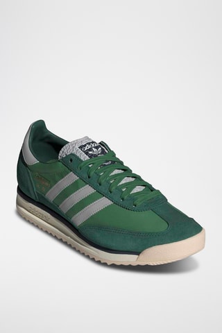 Baskets en nubuck SL72 - Vert foncé
