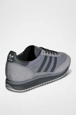 Baskets en nubuck SL72 - Gris clair