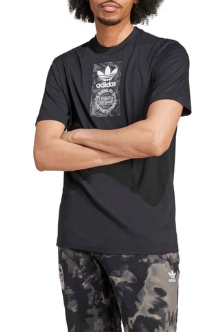 T-shirt regular Graphics - Noir