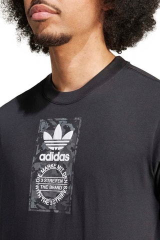T-shirt regular Graphics - Noir