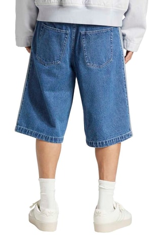 Short loose en jean Adicolor - Bleu clair
