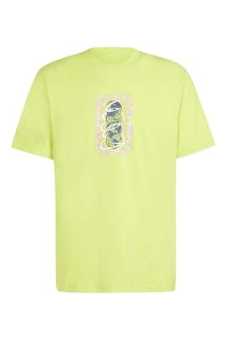 T-shirt regular Graphics - Jaune