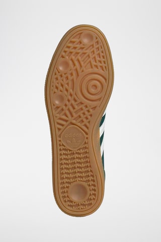 Baskets en cuir Handball Spezial - Vert foncé
