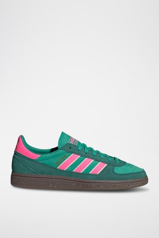 Baskets en cuir Handball Spezial - Vert
