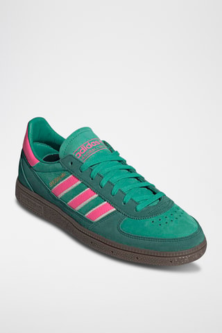 Baskets en cuir Handball Spezial - Vert