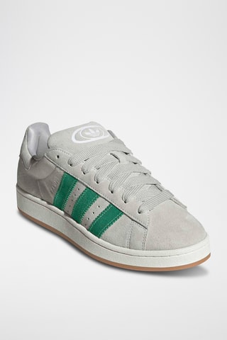 Baskets en cuir Campus - Gris clair