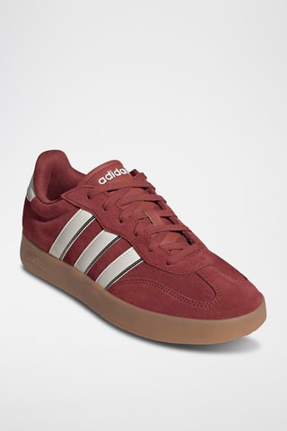 Baskets en nubuck T-Toe - Rouge et blanc