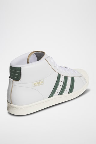 Baskets montantes en cuir Action Sports Specialty - Blanc
