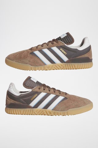 Baskets en nubuck Signature - Marron