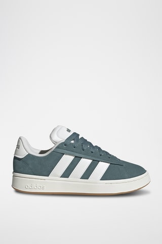 Baskets en cuir Grand court - Bleu-gris