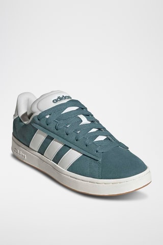 Baskets en cuir Grand court - Bleu-gris