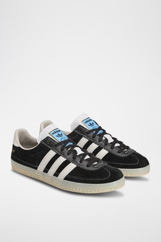 Baskets en cuir Statement HZA - Noir