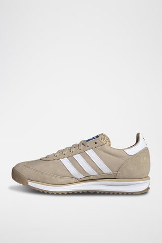 Baskets en cuir SL72 - Beige
