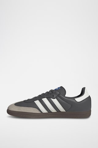 Baskets en cuir Samba - Gris foncé