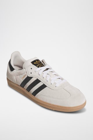 Chaussures de skateboard en cuir Classics - Beige