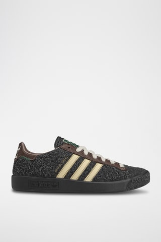 Baskets en cuir Statement Hza - Noir