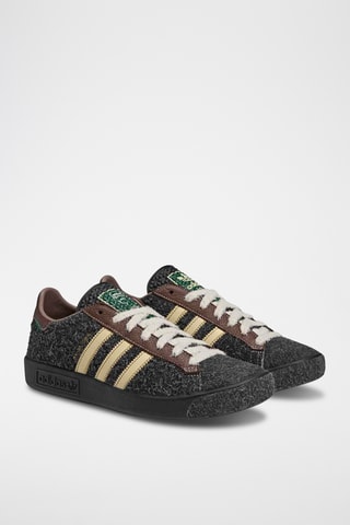 Baskets en cuir Statement Hza - Noir