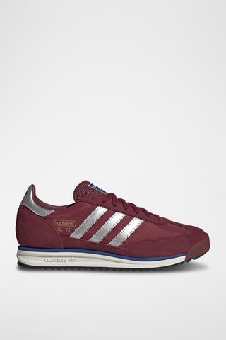 Chaussures de running en cuir Sl72 - Bordeaux