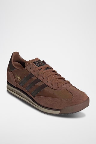Baskets en cuir Sl72 - Marron