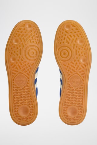 Baskets en cuir Statement Hza - Bleu électrique