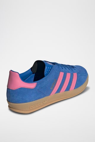 Baskets en nubuck Gazelle - Bleu cobalt