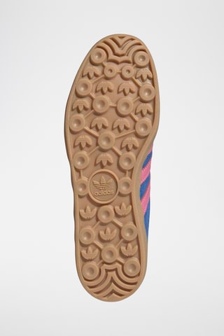 Baskets en nubuck Gazelle - Bleu cobalt