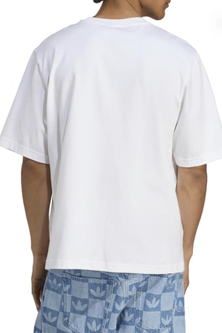 T-shirt oversize Graphics - Blanc