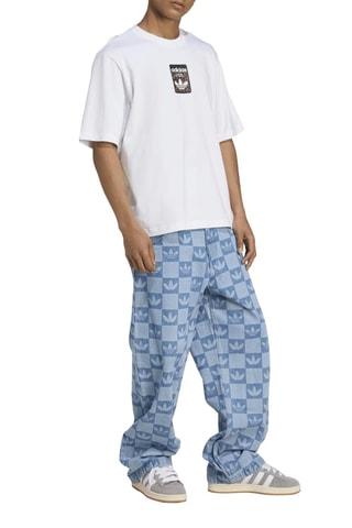 T-shirt oversize Graphics - Blanc