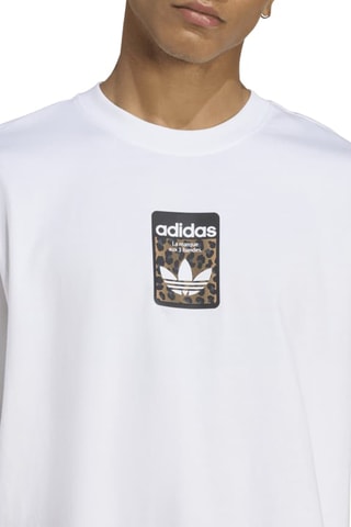 T-shirt oversize Graphics - Blanc
