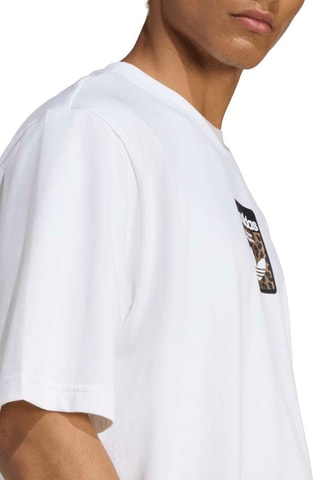 T-shirt oversize Graphics - Blanc