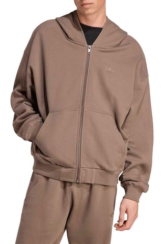 Sweat à capuche Premium Essentials - Marron