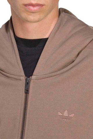 Sweat à capuche Premium Essentials - Marron