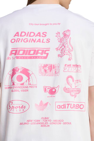 T-shirt regular Graphics - Blanc