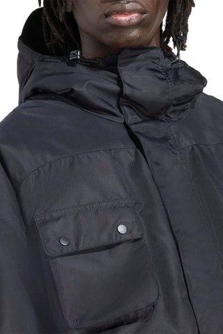 Parka à capuche - Noir
