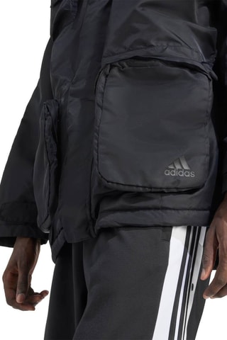 Parka à capuche - Noir