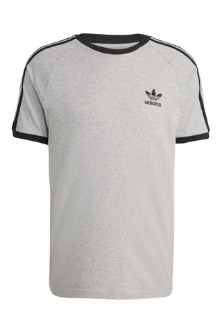 T-shirt slim Adicolor - Gris clair chiné