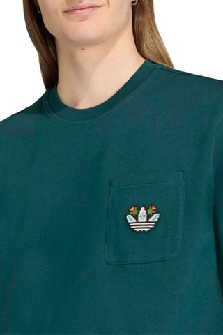 T-shirt loose Graphics - Vert foncé