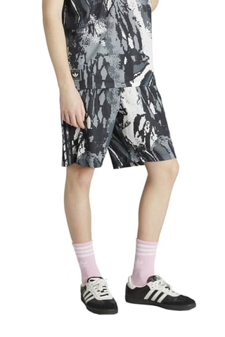 Short regular - Noir et vert clair