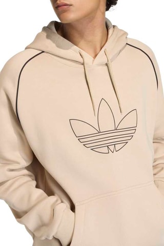 Sweat à capuche Main Originals - Beige