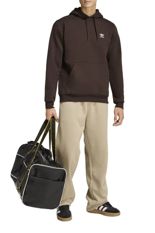 Sweat à capuche Classic Essentials - Marron