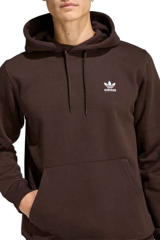 Sweat à capuche Classic Essentials - Marron
